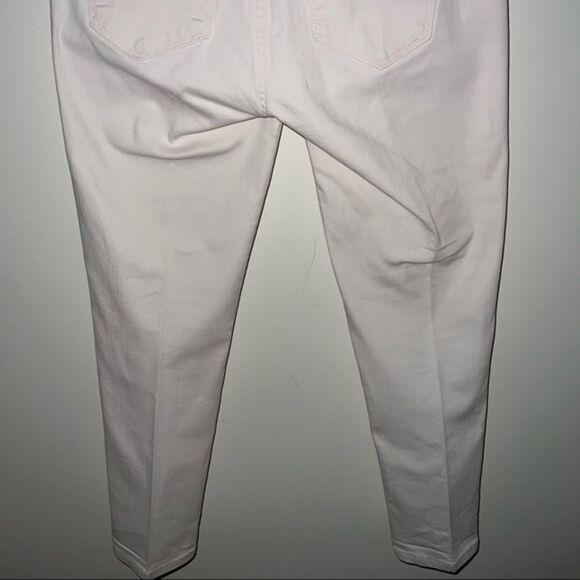 LOFT Blush Pink Modern Cuffed Crop Jeans - Picture 8 of 10